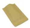 9 14cm doypack Kraft Paper Mylar Storage Bag Stand Up Aluminium Foil Tea Biscuit Package Pouch274R