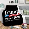 Trump Couvertures 200 * 150cm 3D Imprimé Trumpblanket 2 Couche d'hiver Couverture Make America Great Breat The Cleece Châle F0407