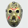 UPS Maskerade-Masken Jason Voorhees Maske Freitag der 13. Horrorfilm Hockey-Maske Gruseliges Halloween-Kostüm Cosplay Kunststoff-Party Ma9588499