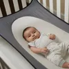 Spädbarn baby hängmatta nyfödd barn sovande säng spädbarn säkerhet säng spjälsving elastisk hängmatta justerbar net bärbar243v7425431