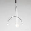 Lampes suspendues Lustre postmoderne Lumières Designer Lignes géométriques Nordic Loft Chambre Éclairage minimaliste Cuisine HangingPendant