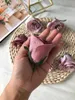 Dekorativa blommor kransar 10st dammiga rosen knoppar högkvalitativ konstgjord huvud falskt för corsage boutonne buquetsDecorative