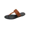 Slipper Summer Sandals Fashion Men Beach Indoor Flat Flip Flops Leather Lady Women Shoes Ladies Slippers Size 35-42