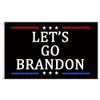 2024 Let 's Go Brandon Trump 선거 플래그 150*90cm 맞춤 야외 장식 배너