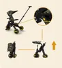 Uonibaby children's stroller 7 in 1 multi-kinetic folding tricycle portable lightweight stroller can be on the plane