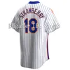 Na85 New Francisco Lindor Jacob DeGrom Jersey de beisebol Pete Alonso York Mike Piazza Max Scherzer al Leiter Darryl Strawberry Starling Marte Cano