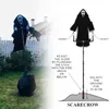 Halloween Ghost Robe Scarecrow Night Horror Scream Garden Courtyard Decoration Thriller Tricky Toy Haunted House Layout DDJ Y220612555871