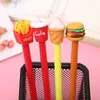 Gel Pens Creative 0.5mm Pen Realistic Fries Cola Burger Ice Cream Black Signature Student Office Stationery AccessoriesGel