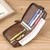 high quality vintage mens designer wallets male short style card zero purses no31311T