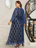 Sukienki plus size kobiety duże eleganckie maxi 2022 luksusowy projektant koronkowy nadmierny długie muzułmańskie impreza wieczorna festiwal ubrania odzieży