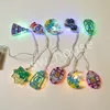 Decorazioni per feste Eid al-Fitr 1,6 metri 10 luci Medio Oriente arabo musulmano Ramadan String Light Ramadan Home Ornament