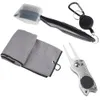 3 unids/set Kit de herramientas de limpieza para palos de Golf, cepillo de toalla, herramienta Divot, tenedor, accesorios de Golf, regalo de limpieza para golfista