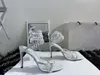Rene Caovillas Pumps Sandals Designer Margot Chandelier Jewel Women Elegant Crystal Snake Ankle Fashion High Heels 35-40