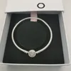 Nowe 925 Sterling Silver Charm Bransoletki Luksusowe Koraliki Wisiorek Oryginalne dopasowanie Pandora Love Bransoletka DIY Ladies Klasyczna biżuteria Moda Prezent z oryginalnym pudełkiem