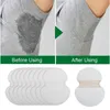 Coussinets anti-transpiration pour aisselles d'été Déodorants pour aisselles Autocollants absorbants Patch anti-transpiration jetable