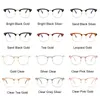 Zonnebrillen trend blauw licht blokkerende leesbril Mannen vrouwen half frame diopters casual duidelijke lens heren presbyopia bril245p