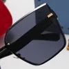 2022 Occhiali da sole senza montatura Luxury Brand Design Donna Occhiali da sole in metallo Fashion Lady Shades UV400 Eyewear oculos gafas de sol