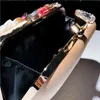 イブニングバッグ[EAM]多目的ライト高級デザイナー花の結婚式の女性の財布クラッチバッグファッションイブニングハンドバッグ18B01075 220328