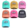 Women Kids Sunblock Baseball Caps Washed Cotton Messy Bun Ponycaps MamaTrucker Hats Summer Outdoor Golf Sports Sun Visor Hat