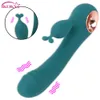 10 Dildo Dildo Rabbit Vibrator Masager Anal Samica Masturbator Seksowne zabawki dla kobiet g stymulacja łechtaczki
