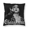 Kudde Case Changkyun Monsta x Square Pillowcase Polyester Linen Velvet Creative Zip Decorative Throw Home Cushion Cover 45x45cmpillow