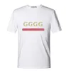 Designer Fashion Mens T Shirt G Letters Casual Summer Breathable Clothing Men Women Guccy Clothes Couples Tees loose