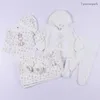 Set di abbigliamento Set da bambino Confezione da 6 pezzi Vestiti Pagliaccetto Tuta T-shirt Cappello Scarpe Pantaloni Ragazzo Ragazza Regalo Set infantileAbbigliamento