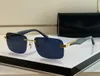 Солнцезащитные очки унисекс, летние солнцезащитные очки в стиле ARTIST с защитой от ультрафиолета в стиле ретро, квадратные безрамочные очки, случайная коробка7840097