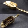 Copper Kitchen Coffeeware Coffee Spoons Tea Spoon Sparrest Coffee Cream Fruit Spoons Pure Brass Bar Tools Acessórios