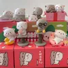 Mitao 2 säsong Lucky Cute Cat Blind Box Toys Surprise Figure Doll Home Deroc 220718