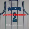 Hommes meilleure qualité Vintage 2 maillot Larry Johnson 1 maillot Tyrone Bogues 33 Alonzo Mourning 3 Shareef Abdur Rahim 10 Mike Bibby 50 Reeves S-XXL