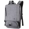 Scalable clamshell business computer bag college student schoolbag 15.6 inch laptop tablet storage backpack school bags Shoulder trip travel