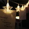 Strings Led Star String Lights Card Po Clip Holder Fairy Garland Lamp voor Kerstjaar Wedding Party Decoratie Batterij Vakantie Ledled