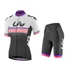 Pro Team Women LIV Cycling Set Summer Women MTB Bike Cycling Clothing Bicycle Clothes Ropa Ciclismo Cycling Jersey Set 220601