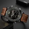 Naviforce Top Luxury Sport Watch Men Модные повседневные цифровые кварцевые наручные часы мужские часы Relogio Masculino 220523