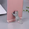 Cute Cat Phone Holder Support Resin Mobile Phones Stand Suckers Tablets Desk Sucker Design Phone Holders