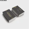 100pcs بطاقة عمل مخصصة كاملة اللون بطاقة أعمال الطباعة 300GMG ورقة 220712