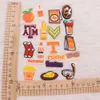 MOQ 20st PVC Food ATM Boston Socks Diving Goggles Beer Drick Orange Charms For Clog Sandals Shoe Accessories Buckle Decoration For Women