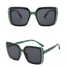 Square Sunglasses White Street Shooting Women's Glasses Fashion Trend New Eyewear