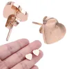 2022 Top Quality Classic Style Women Lover Heart Studs Designer Earings Luxury Titanium Steel Earrings Printed Wedding Party Gifts Wholesale