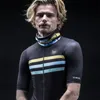 Vestes de course wattie ink pro cycling team jersey hommes triathlon chemise vélo vestiment