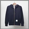 10a cappuccio a strisce in cotone unisex - Giacca per felpa con cappuccio con cappuccio in forma slim per uomini e donne, cappotto per abbigliamento sportivo casual