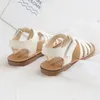 Sandali intrecciati per bambini Moda estiva Ragazzi Scarpe casual Open Toe Soft Little Girls Beach for Toddler Baby 220525