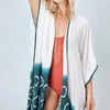 Женский купальный пляж пляж Pareo пляжный костюм прикрытие Playa Tunics for Kimono Женщины хлопкотисты