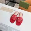 Woman Platform Interlocking cut-out slide sandal slippers New beach casual swimming pool swimming personal temperament sandals 35-43