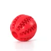 5cm/6cm/7cm pet watermelon ball toys dog toy ball interactive bouncing ball-natural rubber leaking ball-tooth cleaning ball