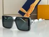 occhiali da sole da donna firmati oversize quadrati di fascia alta plank texture avanzata bracci argento tonalità moda estiva occhiali da donna con scatola originale misura 64 15 145 mm