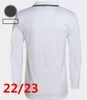 Maglie da calcio a maniche lunghe BENZEMA CAMAVINGA VALVERDE RODRYGO COURTOIS Portiere ASENSIO MARCELO MODRIC HAZARD REAL TCHOUAMENI Kit maglia da calcio ALABA