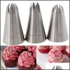 Baking Pastry Tools Bakeware Kitchen Dining Bar Home Garden Nozzles For Bag Confectionery Equipment Cupcake Cake K Dhi7P