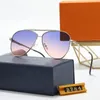2022 sunmer Hot Luxury new Brand Polarized Sunglasses Men Women Pilot Sunglasses UV400 Eyewear Glasses Metal Frame Polaroid Lens wish box